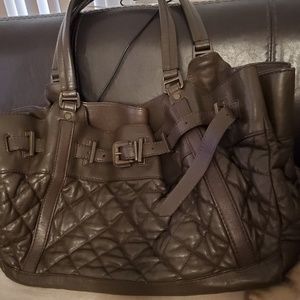 Burberry purse/ semi totes. Beautiful dark brown.